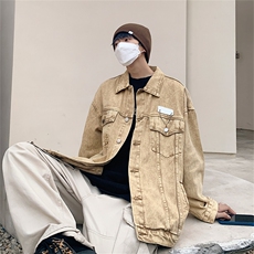 2023年新款早春牛仔外套潮流时尚百搭宽松情侣夹克上衣JK925-P78，男装夹克，星座1103-3