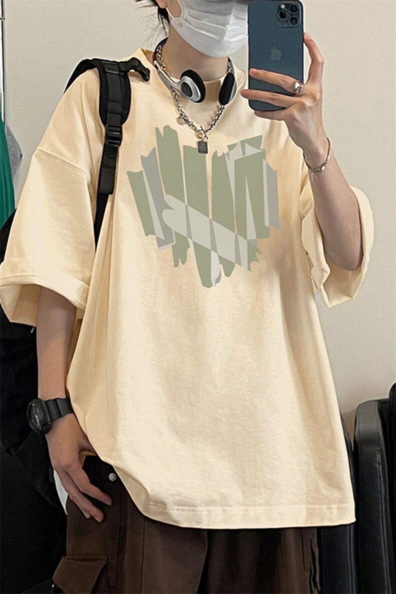 得物直播品质220克纯棉精梳xz605-dcm102-特p20控38,男装T恤,星座605(原A050)