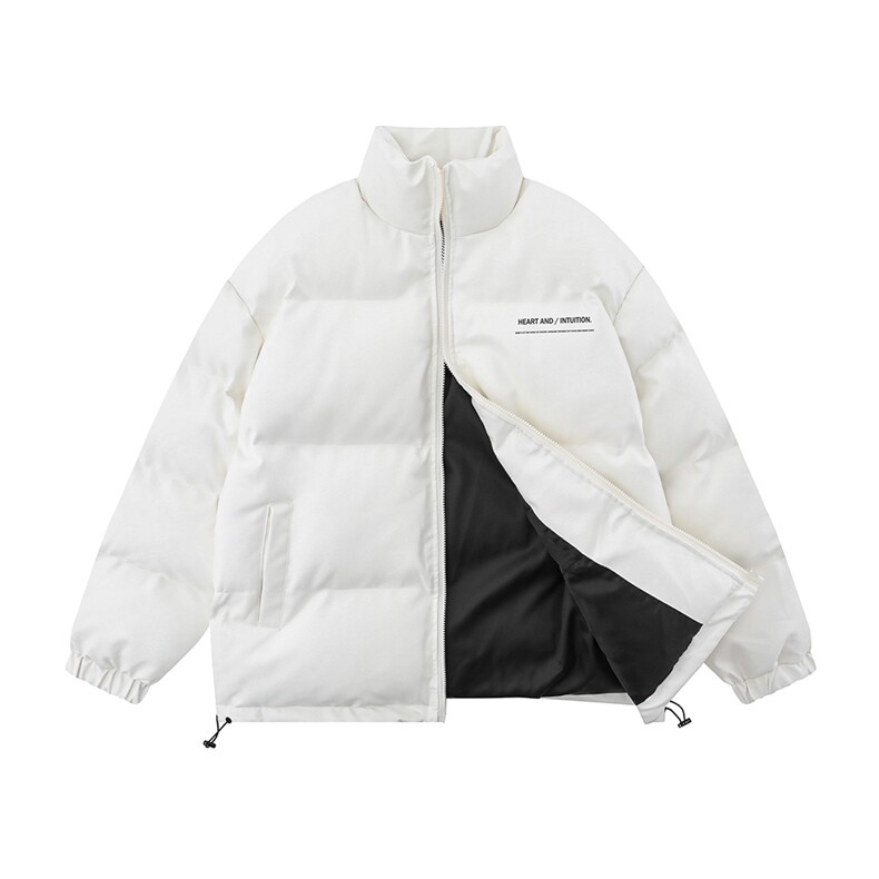 冬季新款平铺百搭字母印花保暖PU皮棉服A247-MY84521特批95控158,男装棉衣,电商A247-1