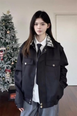 蛇年限定飞行员夹克外套翻领高级感痞帅棒球服WT210特P73，男装夹克，星座908-1