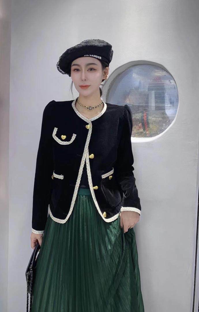 【现货】新款丝绒外套，其它，色调轩