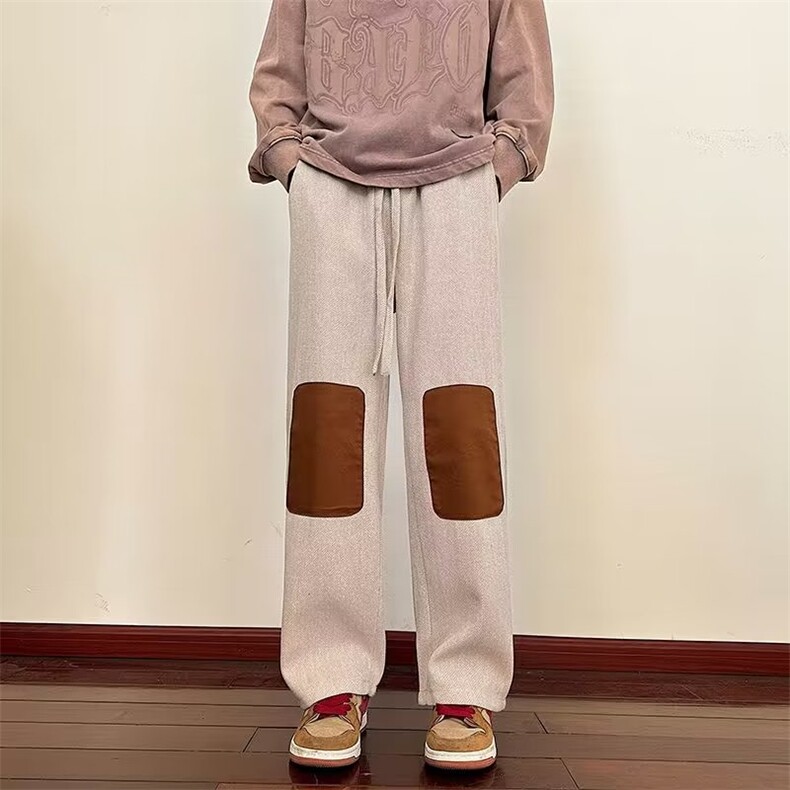 男春季新款港风休闲裤加厚布料A771P48,男装休闲裤,星座1116-2