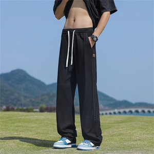 2024春季新款阔腿工装长裤男潮牌宽松直筒休闲裤 现货 K7818-P38图片