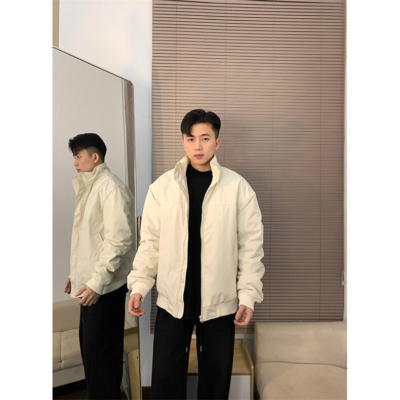 26春装新款美拉德立领飞行夹克boxy廓形休闲百搭外套上衣JK6500,男装夹克,电商A486