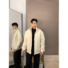26春装新款美拉德立领飞行夹克boxy廓形休闲百搭外套上衣JK6500，男装夹克，电商A486