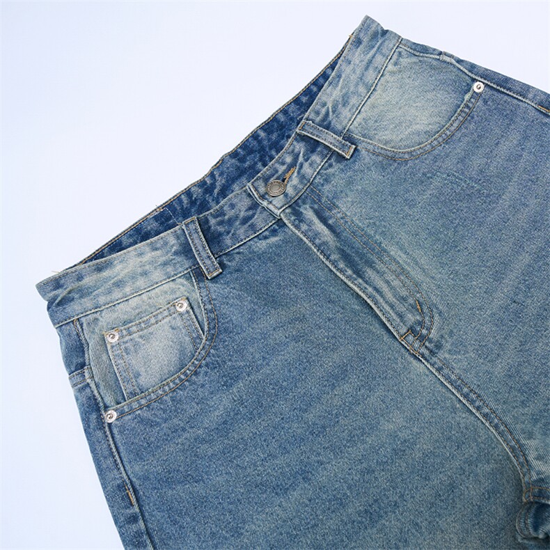 潮流宽松直筒牛仔裤高街潮牌休闲裤A161-K5902-P5888元,男装牛仔裤,电商A161