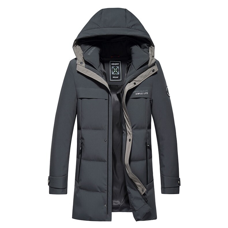 B2176钱塘2020-3冬季继续90白鸭绒连帽羽绒服男装羽绒服P270,男装羽绒服,钱塘207-3