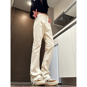 Q2145-TP3568 秋季新款高街牛仔裤高腰显瘦休闲裤男女小腿裤图片