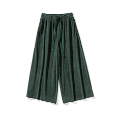 秋冬大码日系港风复古直筒阔腿裤裙裤男女山本风潮中式K293/P65，男装休闲裤，电商A221A