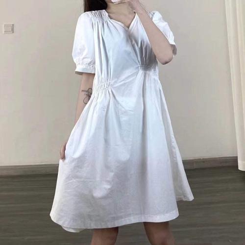 棉麻连衣裙,女装连衣裙,QJJ