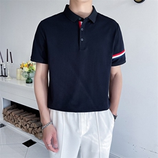 轻熟风夏季男短袖翻领polo衫半袖高品质原版6375-P53，男装Polo衫，星座1012-1