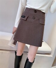 呢料短裙，其它，秀禾