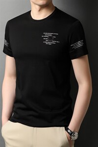 2024年春夏新款高端时尚男士针织衫上衣T恤P55图片