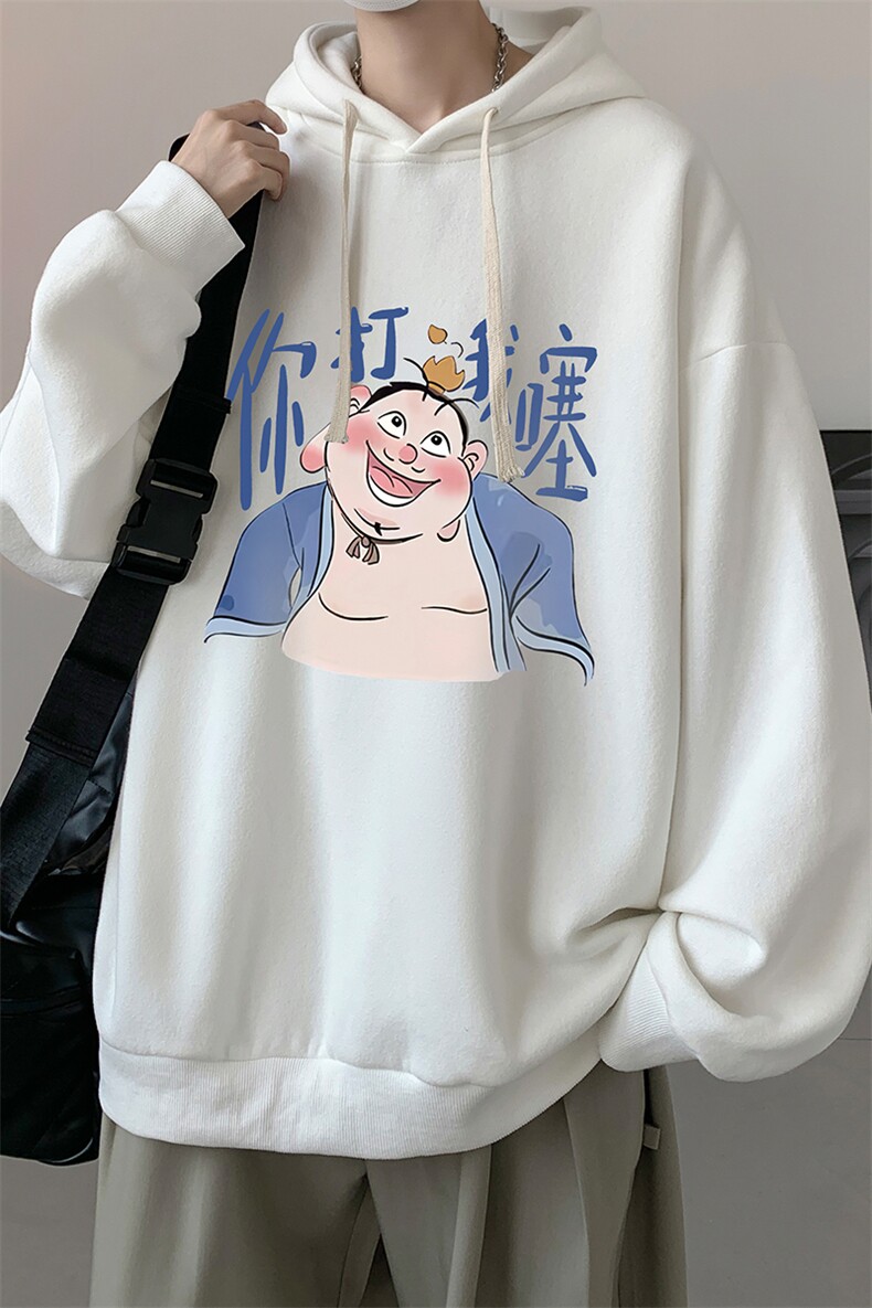 连帽卫衣男大码胖子帽衫大号运动服WY2437-P35,男装卫衣,电商A040