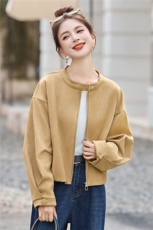 休闲短外套女小个子秋季2025新款高级感早秋时尚减龄百搭上衣，女装短外套，丽影随形