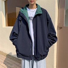 新款外套男潮流复古港风宽松青少年韩版春季夹克上衣服J880-p55,男装夹克,星座1008-1