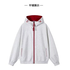 慵懒ins气质新款流行时尚潮流简约原宿文艺华棉复合连帽卫衣百搭，男装卫衣，星座506A