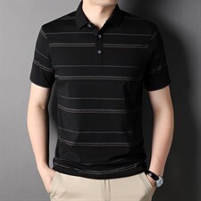 男士短袖polo衫宽松休闲百搭体恤半袖t恤衫夏装翻领上衣，男装T恤，电商B212（原钱塘6029）
