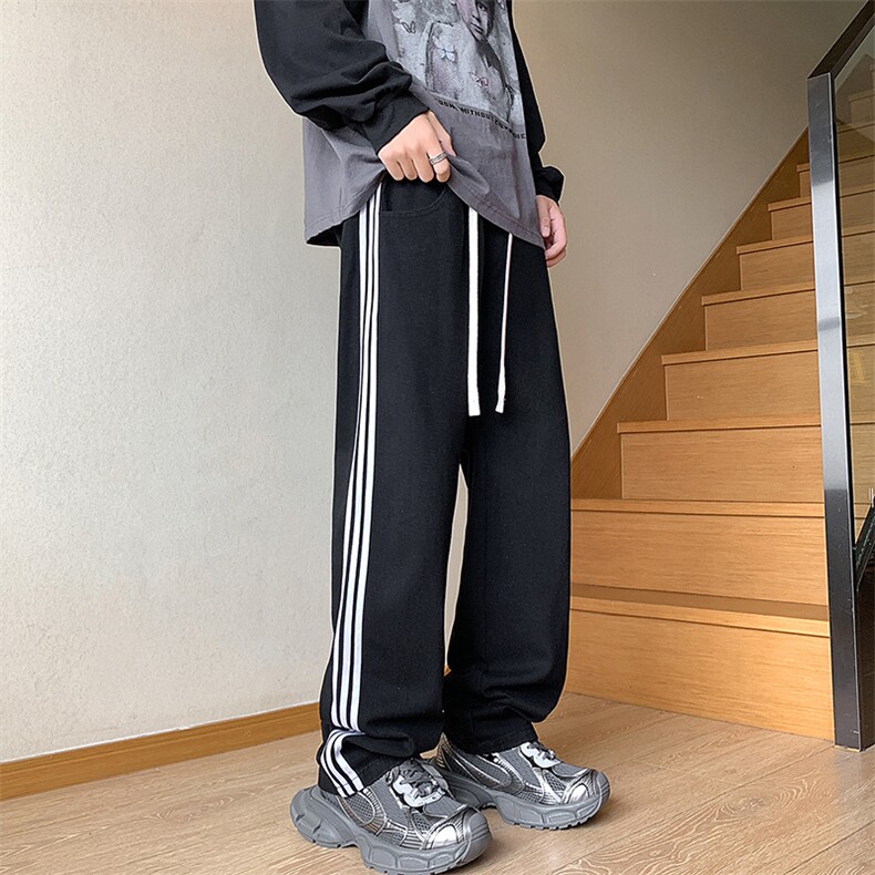 牛仔裤男秋季新款宽松大码直筒裤阔腿裤K2358-P48,男装牛仔裤,星座214-3