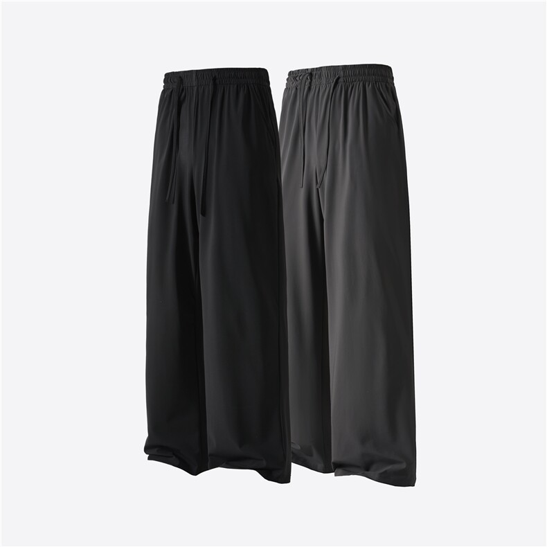 80%锦纶20%氨纶弹力透气速干冰丝纯色休闲裤XK0251-特P30控58,男装休闲裤,星座216(原A116)