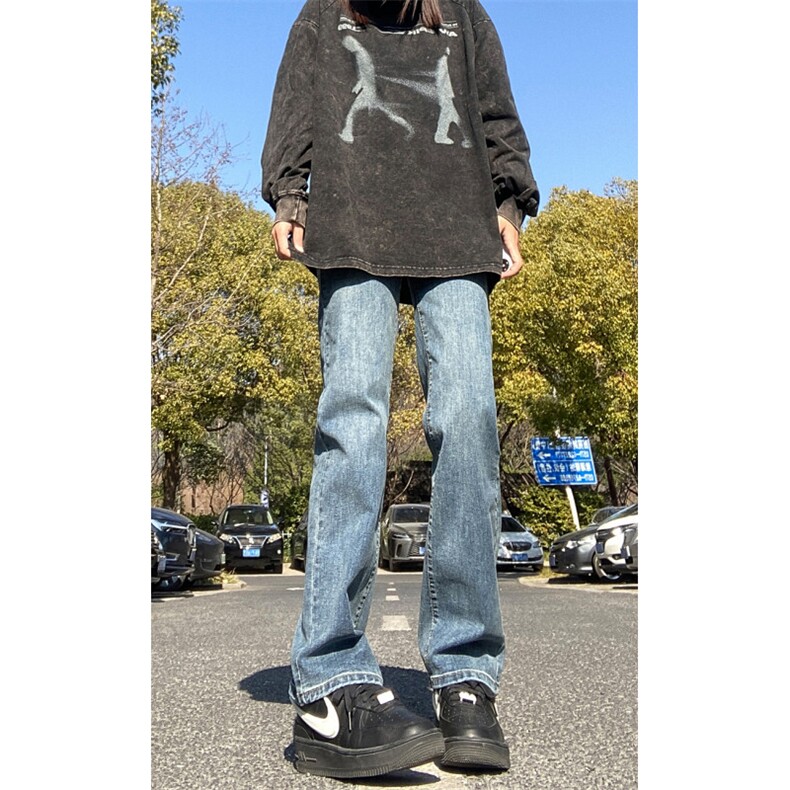 2024春款修身直筒复古弹力牛仔裤715-6-BK811P55,男装牛仔裤,星座715-6