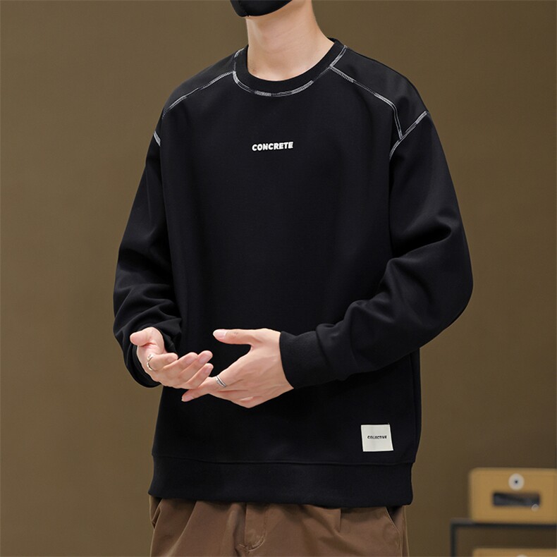 现货主推  圆领卫衣春季新品潮流休闲青年卫衣TW6903-P58图片