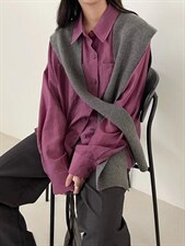 质感衬衣，高级色搭配，其它，素妮