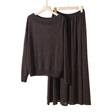 2026年秋季百搭中长款休闲百褶裙，女装半身裙，东远绒业