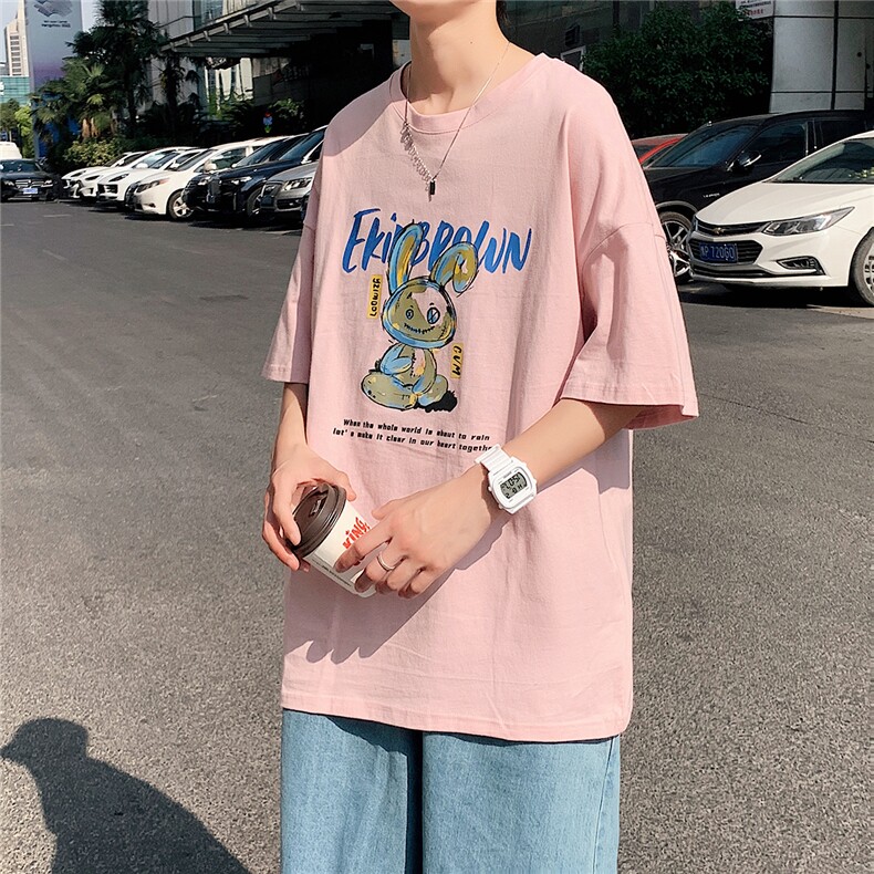 图案已注册港风休闲潮大码情侣男女中性短袖T恤男DT7021P25控,男装T恤,星座227-7
