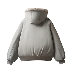 2025冬季新款大毛领保暖防风棉衣派克服外套男女同款XY2524-P85图片