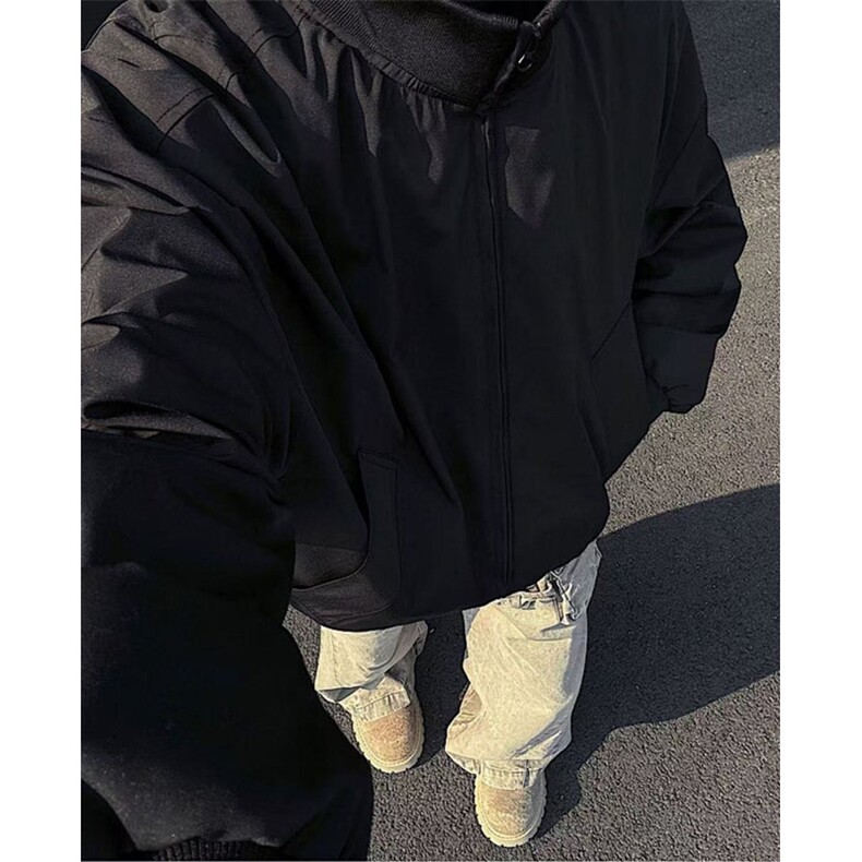 男士外套春秋季潮流新款美式纯色百搭工装休闲夹克上衣JG1620,男装夹克,星座1116A（原606A-3）