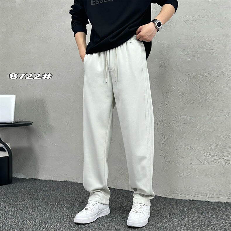 松紧抽绳男宽松休闲裤 百搭运动裤卫裤 A329-K8722-P60图片