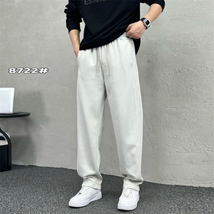 松紧抽绳男宽松休闲裤 百搭运动裤卫裤 A329-K8722-P60图片