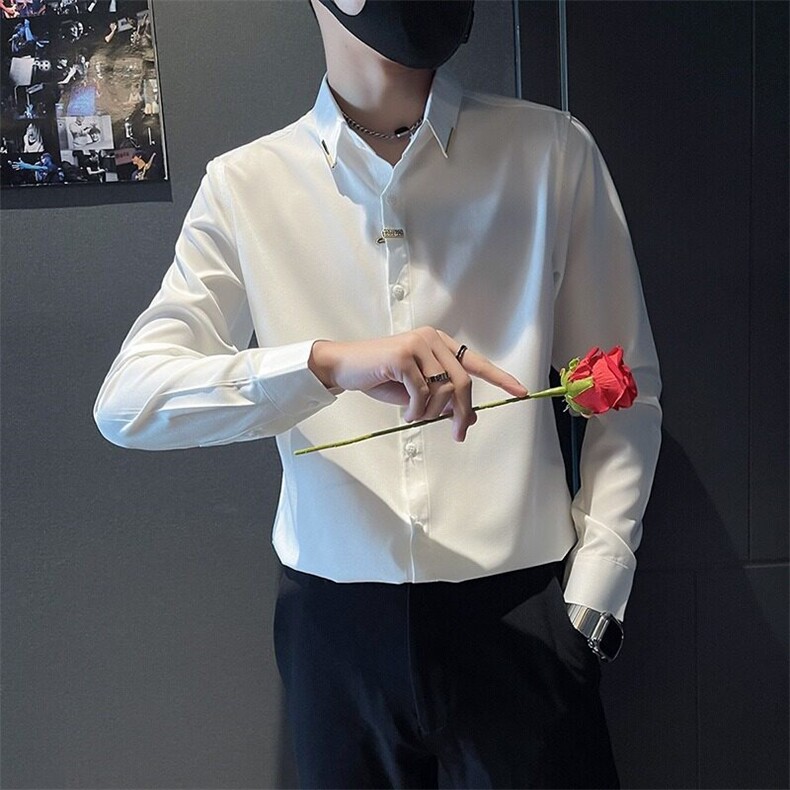 网络图现货春夏男士衬衣男潮中袖衬衣宽松衬衫短袖RA689-P55,男装衬衫,星座1005-4