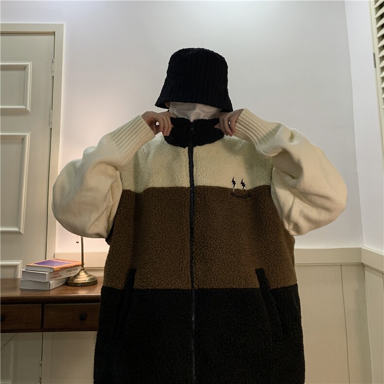 羊羔毛马甲YG06-P70控98图片