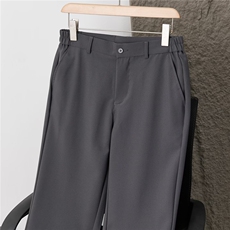 轻熟休闲裤西裤抗皱韩版垂感男士通勤西装裤锥形显瘦长裤潮流，男装西服套装，星座410-6（原星座1304-1）