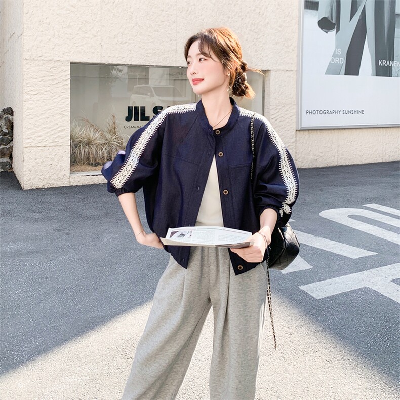 新款夹克外套已出货9511P155K248,女装短外套,2C095