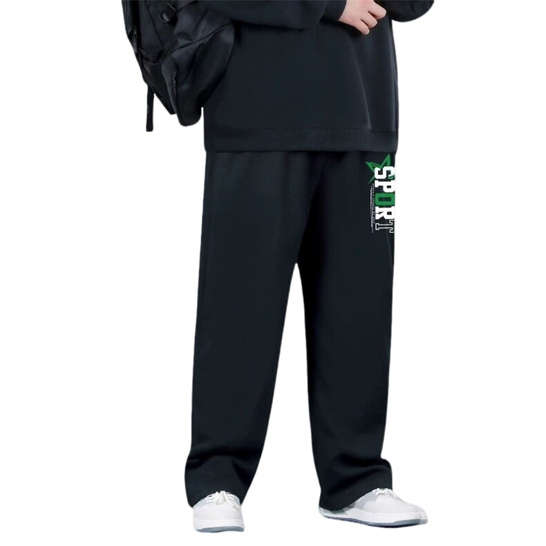 1506-1/XL-AW1301/P44流行气质简约ins胖子专属加绒保暖直筒裤,男装棉衣,星座1506-1