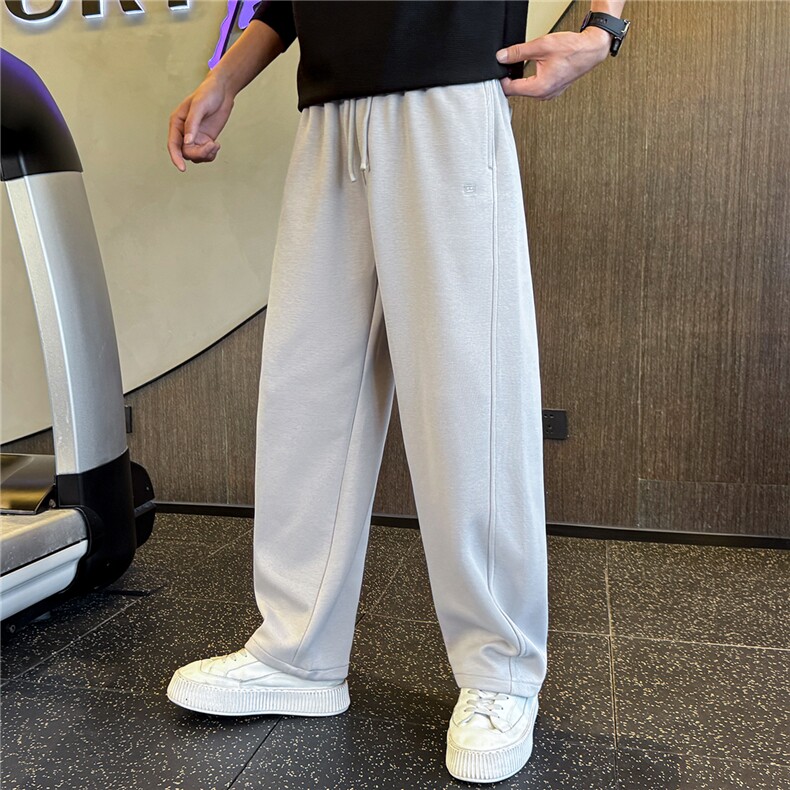 2026新款春季卫裤男士运动弯刀裤美式休闲裤子A313-261160-P68,男装休闲裤,电商A313