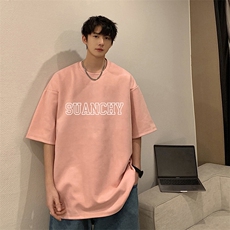 麂皮绒短袖t恤男大码半袖男JD82229-P25，男装T恤，电商A040