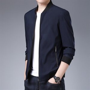 M28023钱塘2021-2春秋季男士夹克商务高端男装P105控价不低188图片