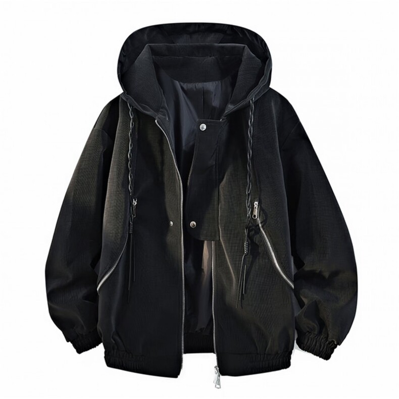 网图连帽皮衣夹克男JK587-特P80加绒M687-P105，男装夹克，星座1213