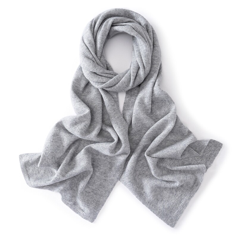 2025时尚百搭通勤简约休闲金丝围巾，围巾，臻歆羊绒