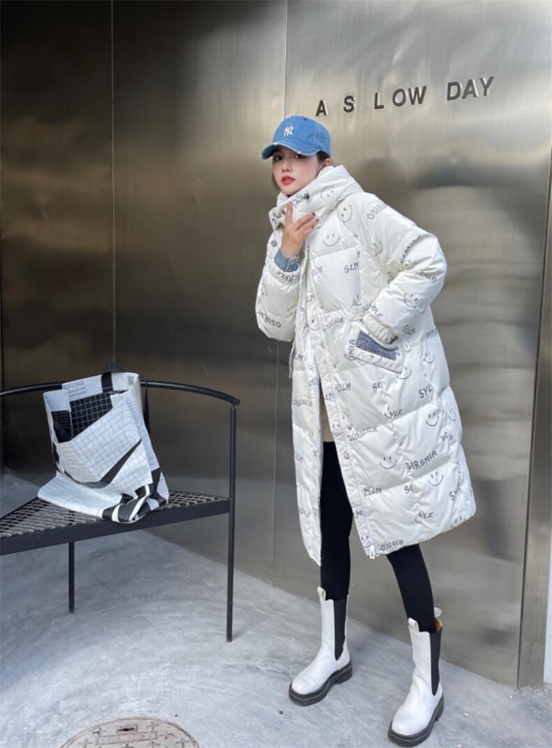 韩系笑脸90绒拼牛仔，其它，昕叶良品