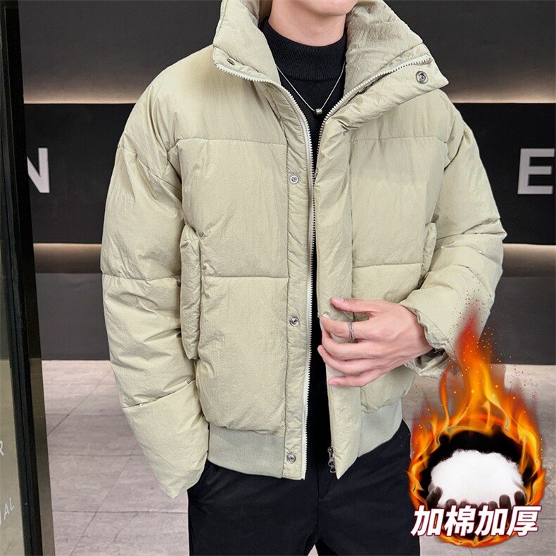 现货立领棉衣男士美式加厚外套潮牌工装棉服M0817-P83,男装棉衣,星座308B-2