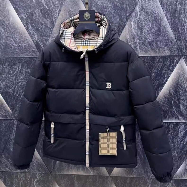 (网图)轻奢男士休闲棉服百搭连帽保暖潮流棉衣313B-JK24618-P110,男装棉衣,星座313B