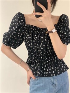清新小碎花小衫,其它,raver