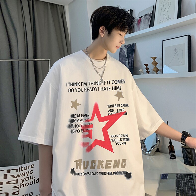数据超好220克重磅美式潮牌短袖t恤T1170-P28直播有280克品质P35,男装T恤,电商A486