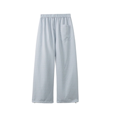 可束脚秋款格子宽松伞兵裤男士休闲裤弯刀裤阔腿裤K6658-特P38，男装休闲裤，电商A006
