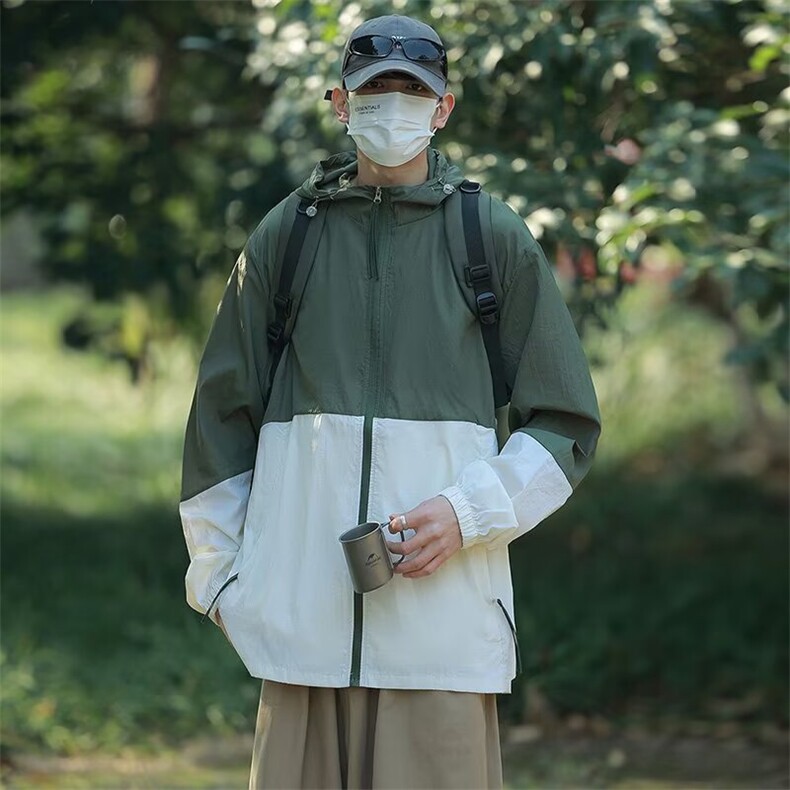 防晒衣男女春夏季新款透气户外防晒服防紫外线钓鱼外套FS7705P40,男装风衣,星座1013-5